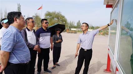 靜安慈善赴巴楚考察調研援疆項目，助力慈善基金會網站信息化建設